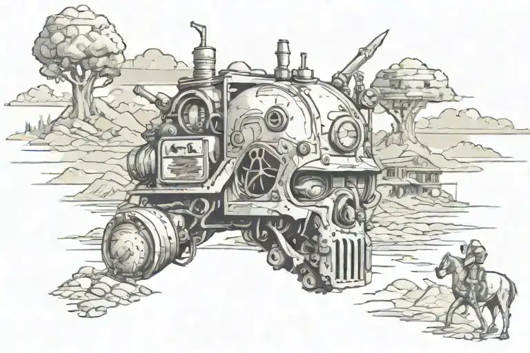 Fallout New Vegas tattoo design idea