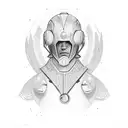 man in the arena tattoo design idea