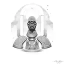 man in the arena tattoo design idea