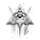 Assassin creed logo tattoo design idea