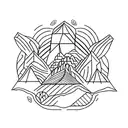 Design a tattoo inspired by a  location or landmark that holds mountain r tattoo design idea