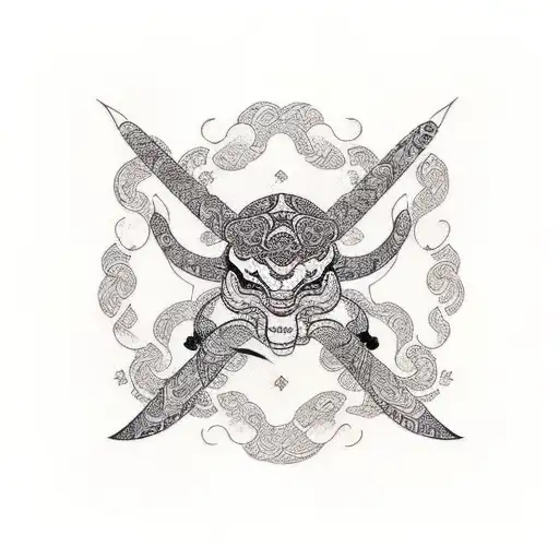 boomerang  tattoo design idea