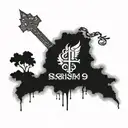 Psalm 91:1 tattoo design idea