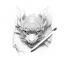 joint tattoo design idea