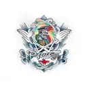 joint tattoo design idea