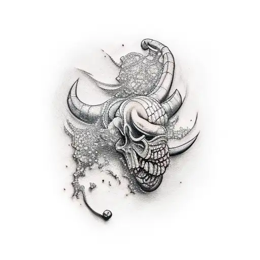 Gluttony tattoo design idea