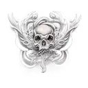 Gluttony tattoo design idea