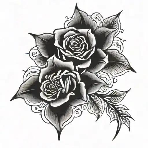 1950s tattoo design idea