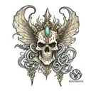 mortarion tattoo design idea