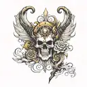 mortarion tattoo design idea