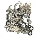 Rama Devi tattoo design idea