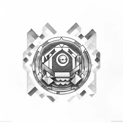 binärcode, Pokémon, Minecraft, Mana and health potion,  tattoo design idea