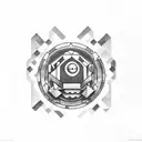 binärcode, Pokémon, Minecraft, Mana and health potion,  tattoo design idea