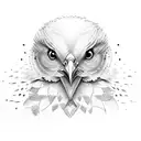 chick tattoo design idea