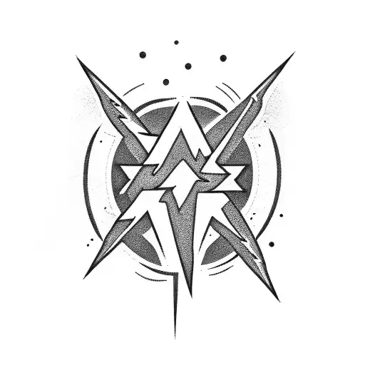 Lightning Bolt tattoo design idea