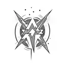 Lightning Bolt tattoo design idea