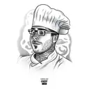 chef  tattoo design idea