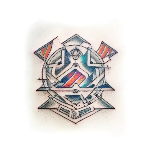 neural network tattoo design idea