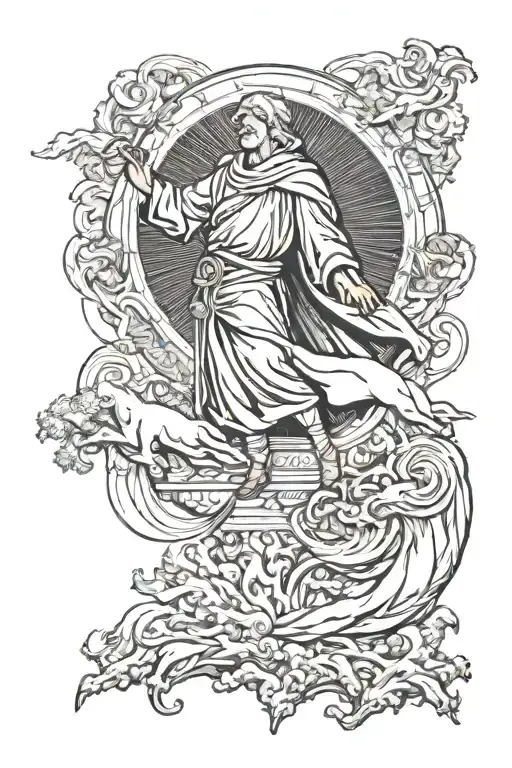 Dante's dream tattoo design idea