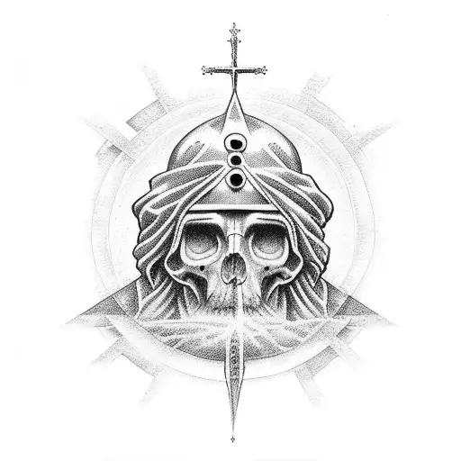 cristo del camino neocatecumenal  tattoo design idea