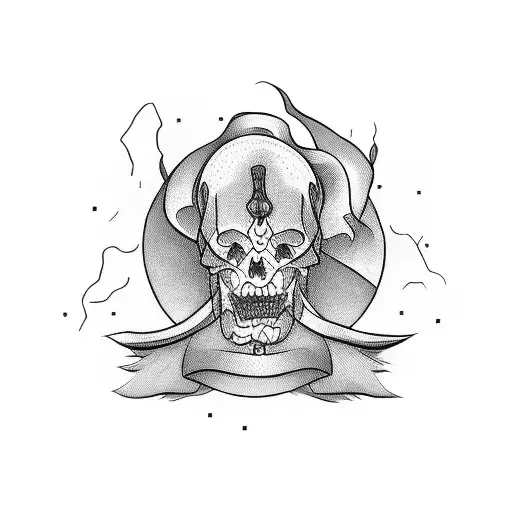 run from your shadows or relax in the shade tattoo design idea