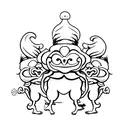 3 wise monkeys  tattoo design idea