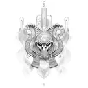egipt tattoo design idea