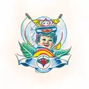 autism mom and son love tattoo design idea