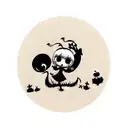 Nightmare before christmas tattoo design idea