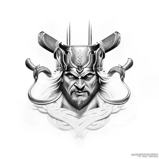 odin e thor tattoo design idea