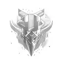 Thor com machado tattoo design idea