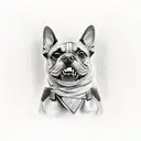 Dog tattoo design idea