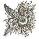 Joan Bailey written tattoo design idea
