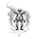 bike swim run tattoo design idea