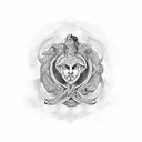 asclepius tattoo design idea