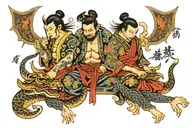 Ashura tattoo design idea