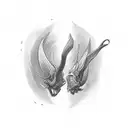 never bend, never break, never fold tattoo design idea