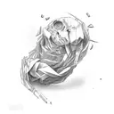 never bend, never break, never fold tattoo design idea