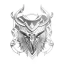 Odin's Ravens tattoo design idea