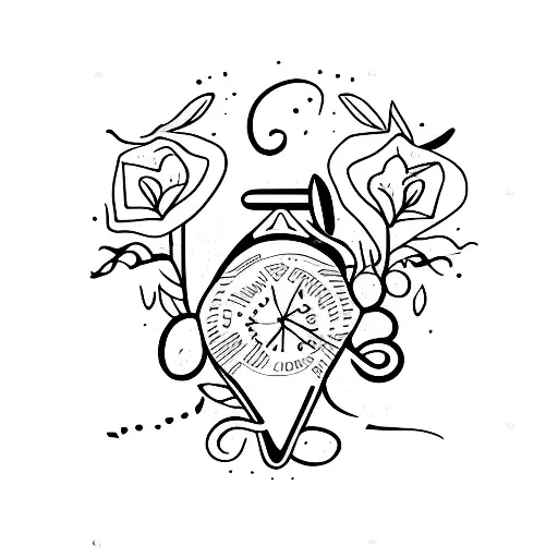 amor fati tattoo design idea