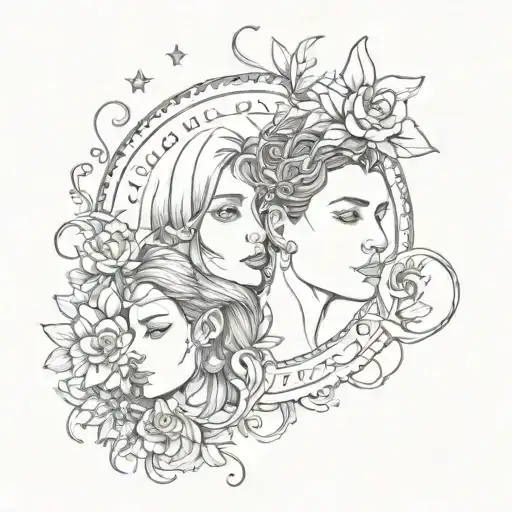 girlfriend/boyfriend tattoo. Our names Rana andAntonio, we met in Brighton. We want that tattoo have half moon. tattoo design idea