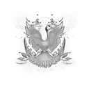 goose wawa logo tattoo design idea