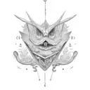 lime wedge tattoo design idea