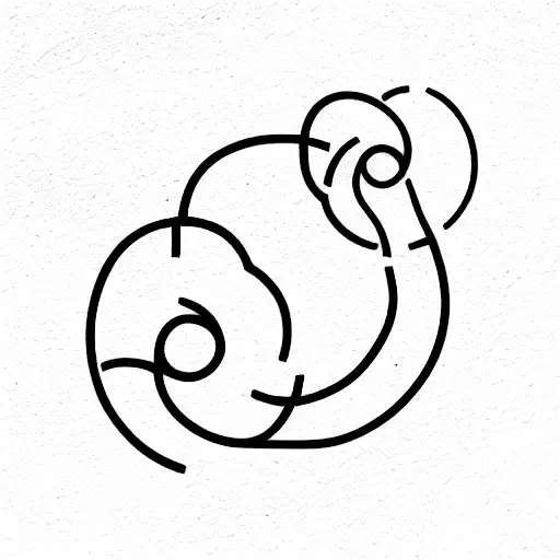 something that doesnt exist tattoo design idea