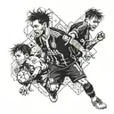 Allison Uriel Neymar Catalina Scarlett tattoo design idea