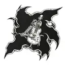 AC/DC tattoo design idea