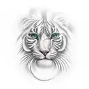 matching  tattoo design idea