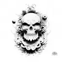 roman number thirteen  tattoo design idea