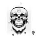 roman number thirteen  tattoo design idea