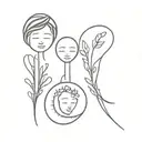 matching tattoos for 3 siblings tattoo design idea